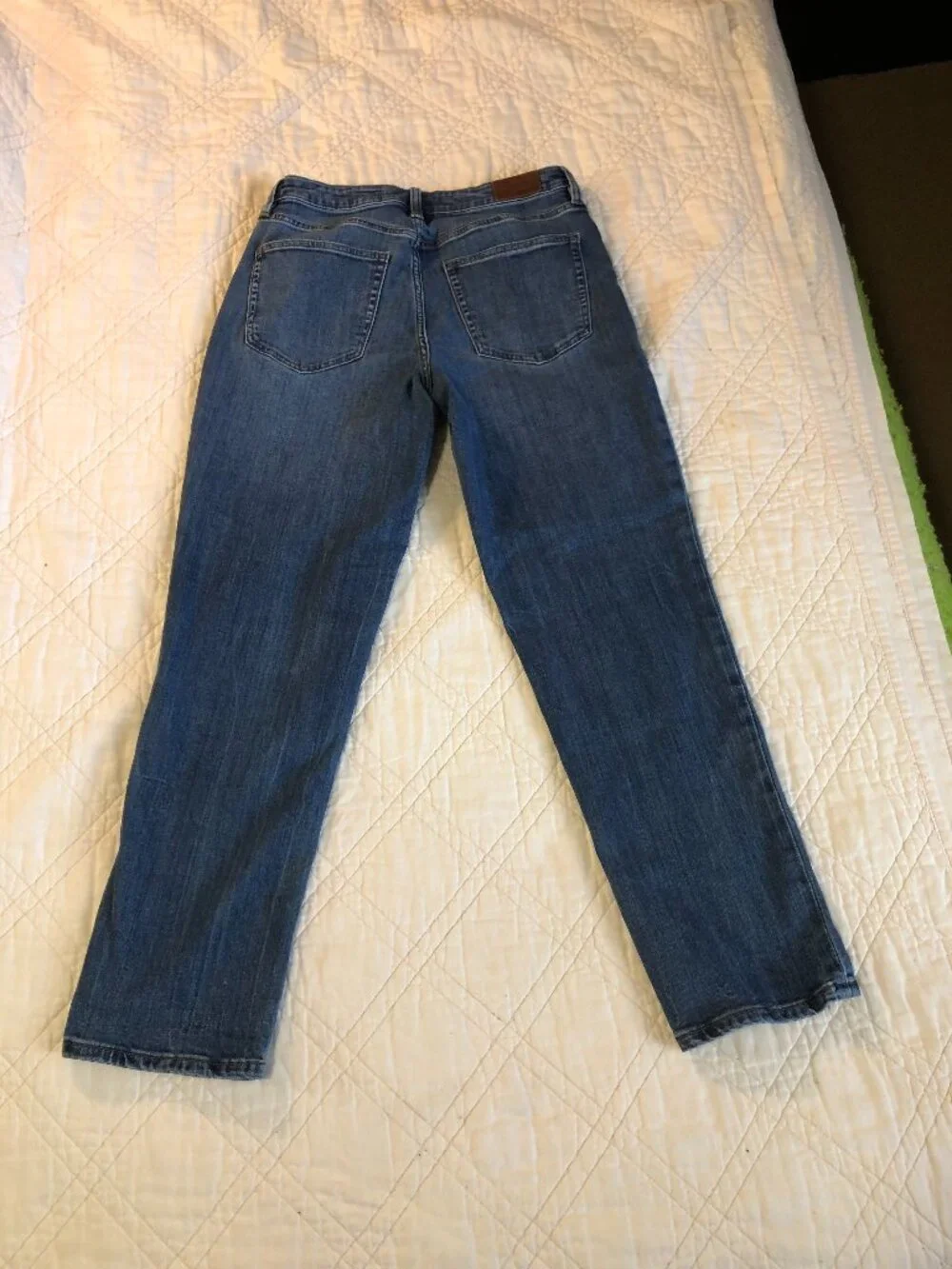 Lands End Denim Blue Jeans, Size 6